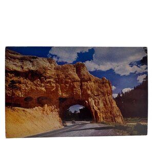 Vintage Red Canyon Bryce Highway Utah Kodachrome Postcard By Mike Roberts